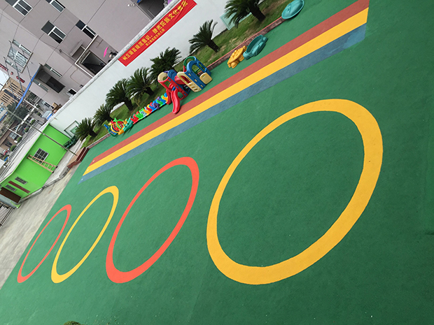 蕭江逗逗樂(lè)幼兒園塑膠場(chǎng)地